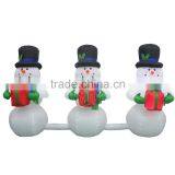 Giant Inflatable Snowman Blow up Snowman Outdoor Decoration thumbnail-1