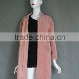 Factory Direct Whoesale Lady's Sheared Merino Lamb Fur Double Face Jacket thumbnail-5