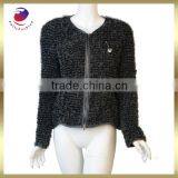 Women Fancy Coat Grey Wholesale Long Sleeve Elegant thumbnail-1