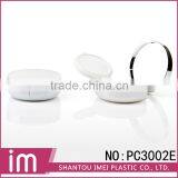 Luxury Pure Clear Plastic Custom Compact Makeup Cases