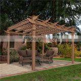 Fully Recyclable Eco-friendly Wood Plastic Composite Pergola/Plastic Wood Pergola