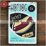 Hot Dog Metal Signs thumbnail-1