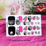 3D Popular Star Toe Nail Sticker /nail Art thumbnail-1
