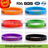 OEM standard bulk cheap silicone wristband/ silicone bracelet