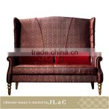 Luxury living room Hot selling 2 seat sofa with latest design and good quality-JS00-02 - JL&C Luxury Home Furniture