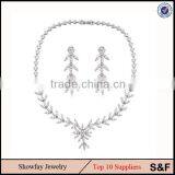 Dubai 18k Gold Jewellery Wholesale Charm Women Jewelry Cheap Jewelry Set For Wedding