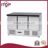 Granite Top Direct Cooling Refrigerated Counters for Saladette