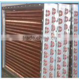 Copper tube with extruded copper fin waste heat exchanger