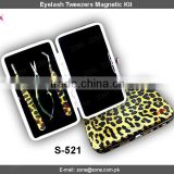 Animal Print Eyelash Extension Tweezers Kits / Custom Eyelash Tweezers Set / From ZONA- PAKISTAN