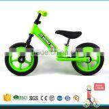 Original design high carbon steel ride on toy balance bike for kids