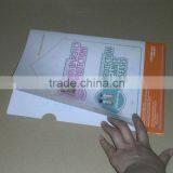 Custom Design A4 Size or A5 Size PP Folder , L Shape File Folders