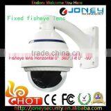700TVL CCD CCTV Fisheye Analog Panoramic Mini Vandal Camera thumbnail-3