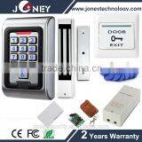 Standalone Metal Keypad RFID Access Control Kit Set System With Exit Button,power, Rfid Card,magnetic Lock