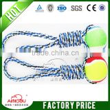 Pet Products Dog Toys Cotton Rope Chew Toys with Tennis Ball Rope Toys