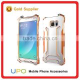 [UPO] Shockproof Military duty Metal Aluminum Mobile phone Case for Samsung galaxy Note 5 with glass