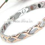 Fashion Magnetic Stainless Steel Energy Bracelet for Man