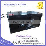 Kanglida 6fm 12v 200ah Agm Deep Cycle Solar Cell Battery,2016 Hot Sale