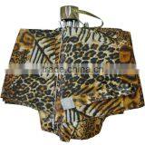 High Quality Mix 12 Designs 22inch 10k 3 Fold Satin Leopard Print Umbrella thumbnail-4