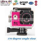 CE FCC ROHS Qualified ALLwinner V3 4K Real Time 3.7V 900mAh Mini Sports DV Camera thumbnail-1