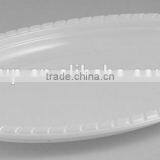 27x21cm Plastic Oval Plate