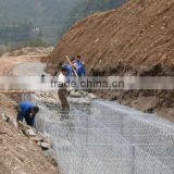 The hot dipped galvanized Gabion Boxes use for Protection engineering of seaside area