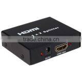 High Quality HDMI Splitter 2ports,Support 3D