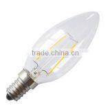 2W C35 LED Filament Candle Light Bulb 360 Degree E14 Led Bulb Filament thumbnail-1