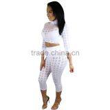 Bonvatt Europe and the United States Sexy Self Cultivation Spent Two Piece Bandage Pants Nightclubs thumbnail-5