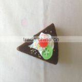 New Design Hot Sell Fake Food Fake Cake Key Chain Decoration