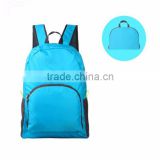 Cheap promotional hot sell folding travel backpack