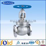 DN100 PN 16 Flanged Water Globe Valve Cast Steel For Water