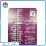 Custom Full Color Printing Paper Flyer With PVC Cards thumbnail-3