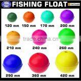 150 mm 300 Meter Woking Depth Center Hole ABS Trawl Net Fishing Net Float thumbnail-6