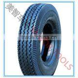 Circumferential Pattern Pneumatic Rubber Wheel Autocycle Tyre thumbnail-1