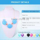 2016 Newest Design Gold Necklace Silicone Flower Necklace thumbnail-1