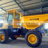 Heavy Construction Dumper Truck, 10 Ton Site Dumper FCY100, 4.0CBM Hopper thumbnail-1