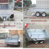 2015 Hot Dipped Galvanized Tandem Cage Trailer TC85 thumbnail-5