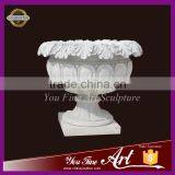 High Quality Handcarved Marble Flower Pot thumbnail-5