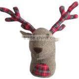 Store More Christmas Deer Animal Polyeater Stone Stuffed Door Stopper thumbnail-3