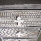 Unfinished Reclaimed Primitive Wood Carving Furniture for 5 Hole thumbnail-2