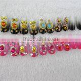 Nail Beautician Fancy Wedding Nail Art Pakistani Bridal Nail Art Designs thumbnail-3