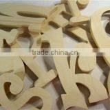 Natural Small Wooden Letter Natural Pine Wood Alphabet Letters thumbnail-1