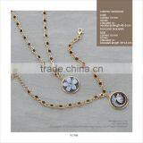 925 Sterling Silver Necklace/Bracelet Made in Italy C5SE/ B2SE Cameo 16mm thumbnail-1