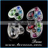 Press Button Jewelry, Charm Crystal Bracelet Connectors thumbnail-1