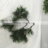 Fire Retardant Artificial Pine Tree Plastic Pine Branch With Cone thumbnail-2