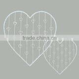 Large Jewelry Organizer Hanging Heart Shape Earring Holder thumbnail-1