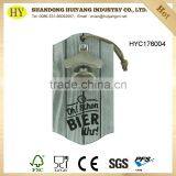 Wall Mounted Beer Bottle Opener on Wood Board thumbnail-1
