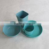High Standard Hot Selling Biodegradable Bamboo Fiber Dinnerware Sets thumbnail-4