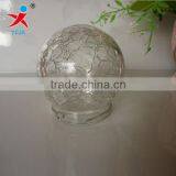 Custom Glass Lamp Shade/craft Glass Lampshade/crack/decorative Glass Lampshade Lampshade/crack Glass Ball thumbnail-1