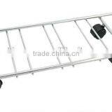 HIGH QUALITY Home Removable Metal Flower Shelf Plant Trolley Wheel Flower Shelf thumbnail-2